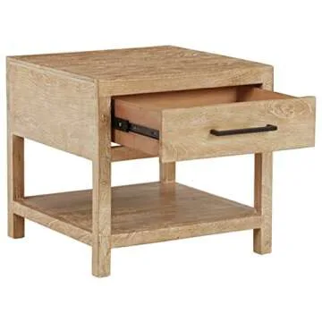 Signature Design by Ashley Belenburg Modern Square End Table, Brown