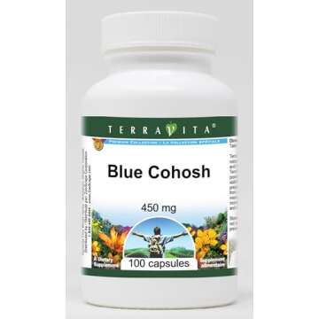 Blue Cohosh - 450 mg (100 Capsules, ZIN: 514703)