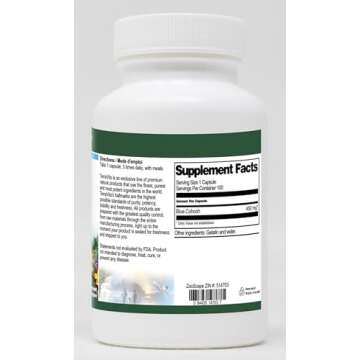 Blue Cohosh - 450 mg (100 Capsules, ZIN: 514703)