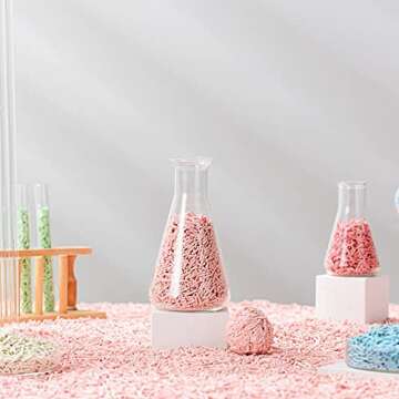 Michu Tofu Cat Litter, 5.5lb/88oz, Watermelon Scent, Natural Clumping, Best Cat Litter