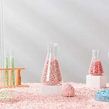 Michu Tofu Cat Litter, 5.5lb/88oz, Watermelon Scent, Natural Clumping, Best Cat Litter