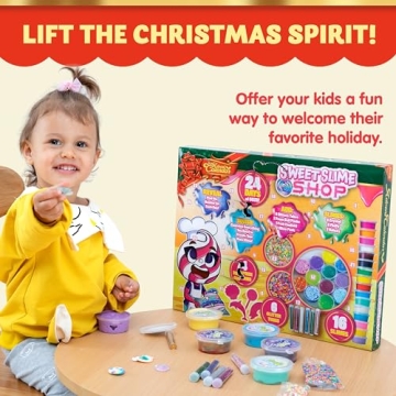 JOYIN 24 Days Advent Calendar with DIY Slime Surprises