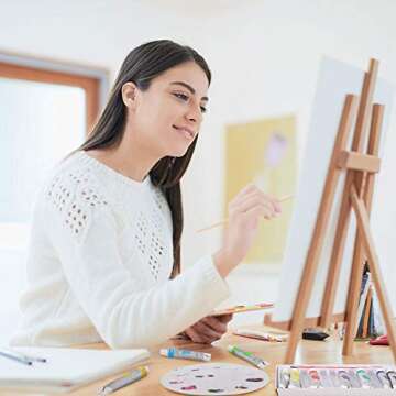 Amagoing Acrylic Paint Set - 33-Piece Complete Art Kit