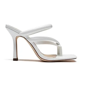 Stylish Vivianly Women's Thong Heels Sandals for Summer