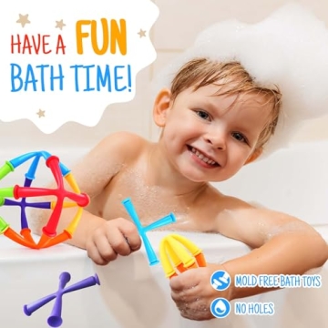 Suction Cup Bath Fidget Toys for Kids Age 3-5, 24Pcs Set