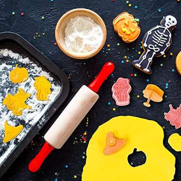 Halloween Plunger Cookie Cutters - Fun Baking Set