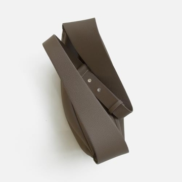 Stylish DONA IN Leather Crescent Sling Bag for Women