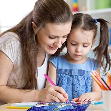 5D Diamond Art Kits with Frame for Kids and Adults