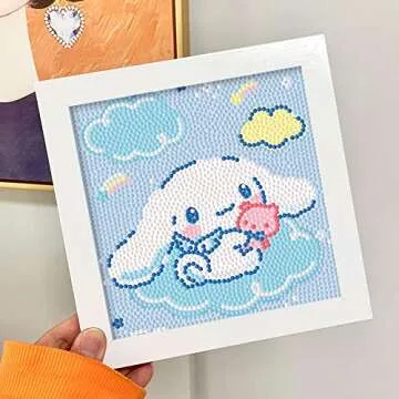 5D Diamond Art Kits with Frame for Kids and Adults