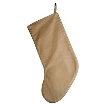 Peking Handicraft Nutcracker Embroidered Christmas Stocking, 18-inch Length, Poly and Cotton Velvet,...