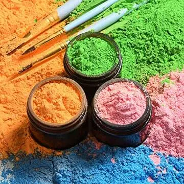 2 oz Amber Glass Jars with Lids, Bumobum 3 pack Small Jars with White Labels & Inner Liners, 60 ml Empty Round Cosmetic Containers for Sample, Powder, Cream, Lotion, Spice