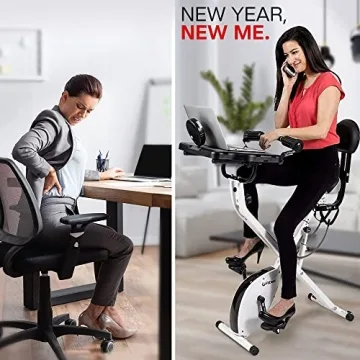 FitDesk Bike Desk 3.0 for Home Office Exercise and Work