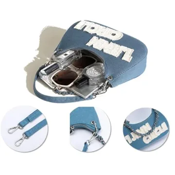 XPONNI Y2K Canvas Bag Retro Tote for Fashion Lovers