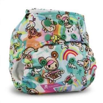 Kanga Care Rumparooz Cloth Pocket Diaper Snap, Tokisweet/Multi, One Size