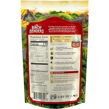 Birch Benders Paleo Pancake And Waffle Mix 12 oz (Pack of 6)