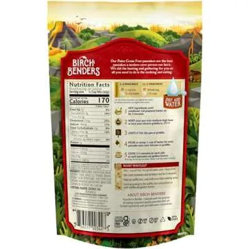 Birch Benders Paleo Pancake And Waffle Mix 12 oz (Pack of 6)