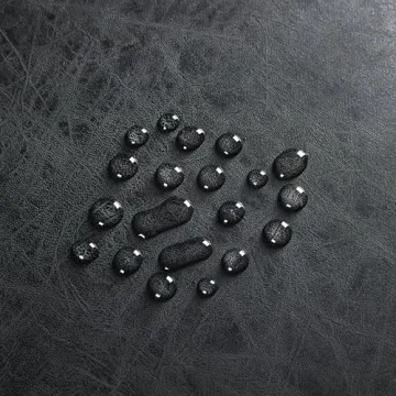 Yaheetech 24 Inch Dark Gray Leather Bar Stools Set of 2