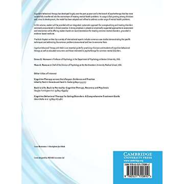 Cognitive-behavioral Therapy with Adults: A Guide to Empirically-informed Assessment and Interventio...