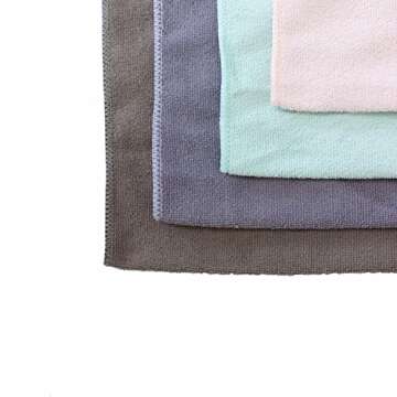 My Doggy Place - Super Absorbent Microfiber Towel - Dog Bathing Supplies - Microfiber Drying Towel - Washer Safe - Ash with Paw Print - 45 x 28 in - 1 Piece