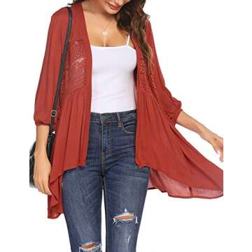 Lightweight Draped Cardigan for Summer Fashion
