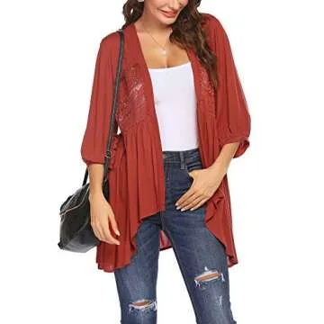 Lightweight Draped Cardigan for Summer Fashion