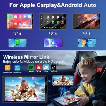 7" HD Carplay Screen for Safe Driving & Connectivity