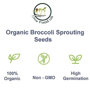 Organic Broccoli Sprouting Seeds for Home Gardens - Fresh & Easy