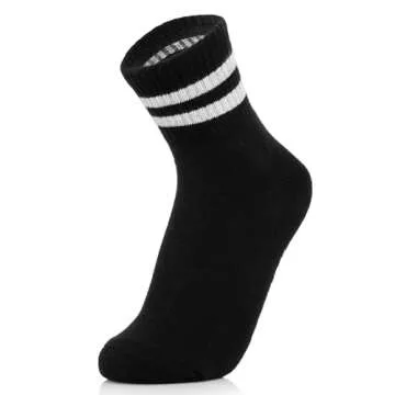 ANT21T Antrop WoMen Quarter Crew Cotton Heel Tab Athletic Running Cushion Socks (3 Pairs) (US, Numeric, 9, 12, Regular, Regular, MIX2)