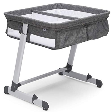 Simmons Kids Bassinet for Twins with Adjustable Height