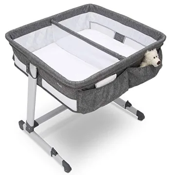 Simmons Kids Bassinet for Twins with Adjustable Height