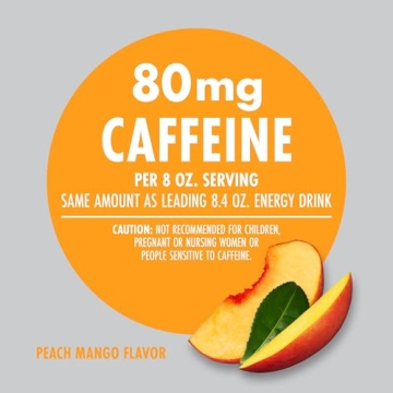 V8 +Energy Peach Mango Juice Drink 24 Pack