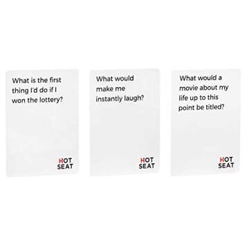 HOT SEAT Party Game - The Family Card Game That's All About You - for Kids, Tweens, Teens, College S...