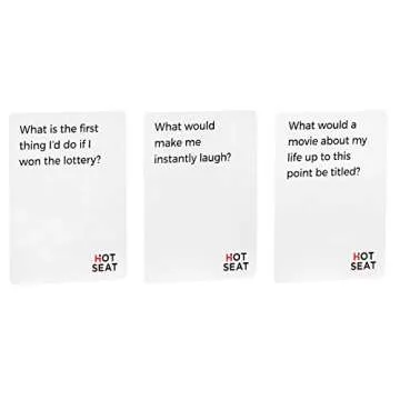 HOT SEAT Party Game - The Family Card Game That's All About You - for Kids, Tweens, Teens, College S...