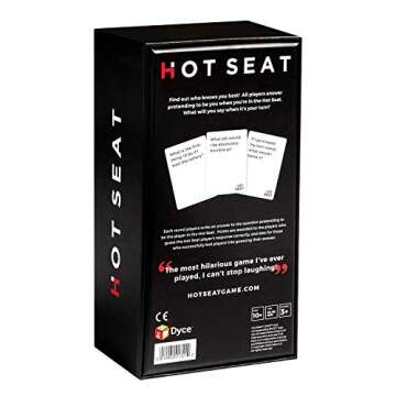 Hot Seat Game - Fun Family Card Game for All Ages