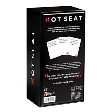 Hot Seat Game - Fun Family Card Game for All Ages