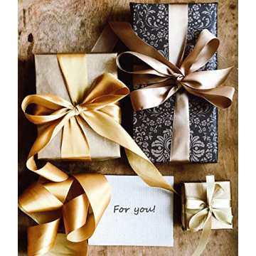 YASEO 1 Inch Quality Satin Ribbon for Gift Wrapping