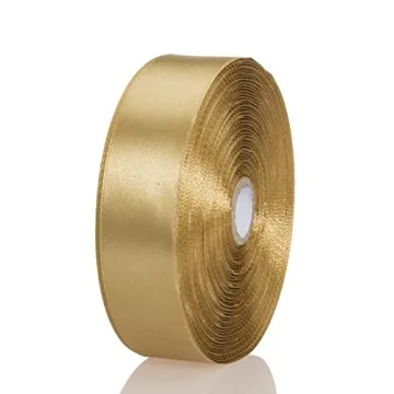 YASEO 1 Inch Quality Satin Ribbon for Gift Wrapping