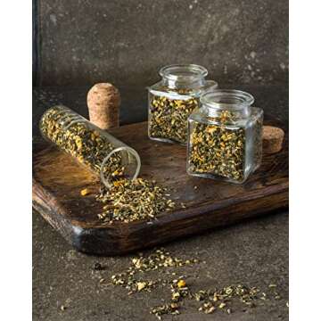 Gardenika Organic Loose Leaf Tea, Herbal, Caffeine Free, Kosher, Ayurvedic, Wellness, Immune, Sleep, Sore Throat, Laxative, Calming, Digestive, Detox