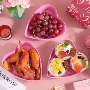 Heart Shaped Storage Containers for Valentine's Day
