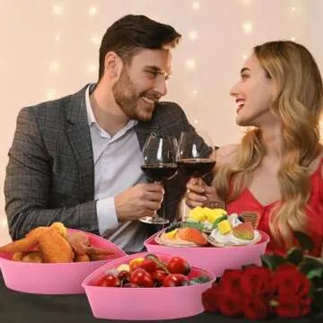 Heart Shaped Storage Containers for Valentine's Day