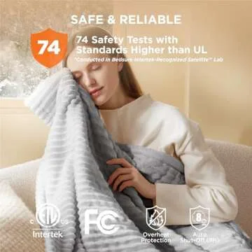 Bedsure Electric Blanket Full Size with 6 Heat Settings