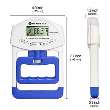 Hand Grip Strength Tester - Precision Dynamometer Device