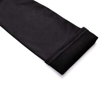 qnprt 1920s Opera Satin Long Gloves 19.5" Elbow Length 12BL,Black