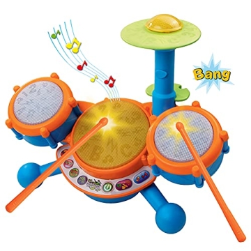 VTech KidiBeats Drum Set for Kids Music Fun