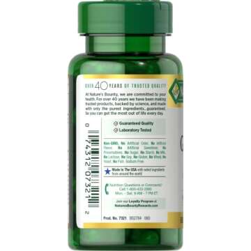 Nature's Bounty Horny Goat Weed with Maca, Herbal Health Supplement, 60 Capsules