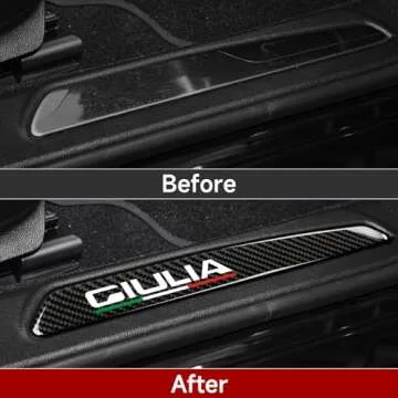 Car Door Sill Protection Decals for Alfa Romeo Giulia