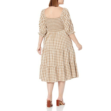 Stylish Amara Midi Dress with Sweetheart Neckline