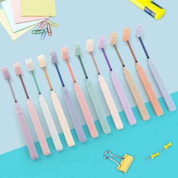 Colpart Pastel Aesthetic Highlighters - 12 Colors