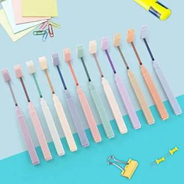 Colpart Pastel Aesthetic Highlighters - 12 Colors