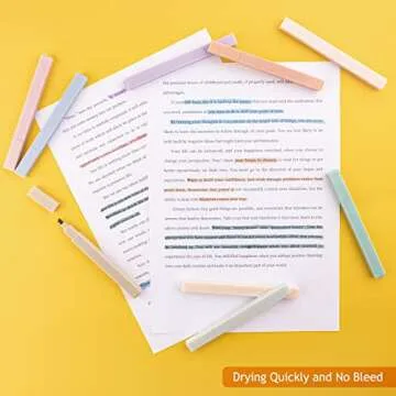 Colpart Pastel Aesthetic Highlighters - 12 Colors